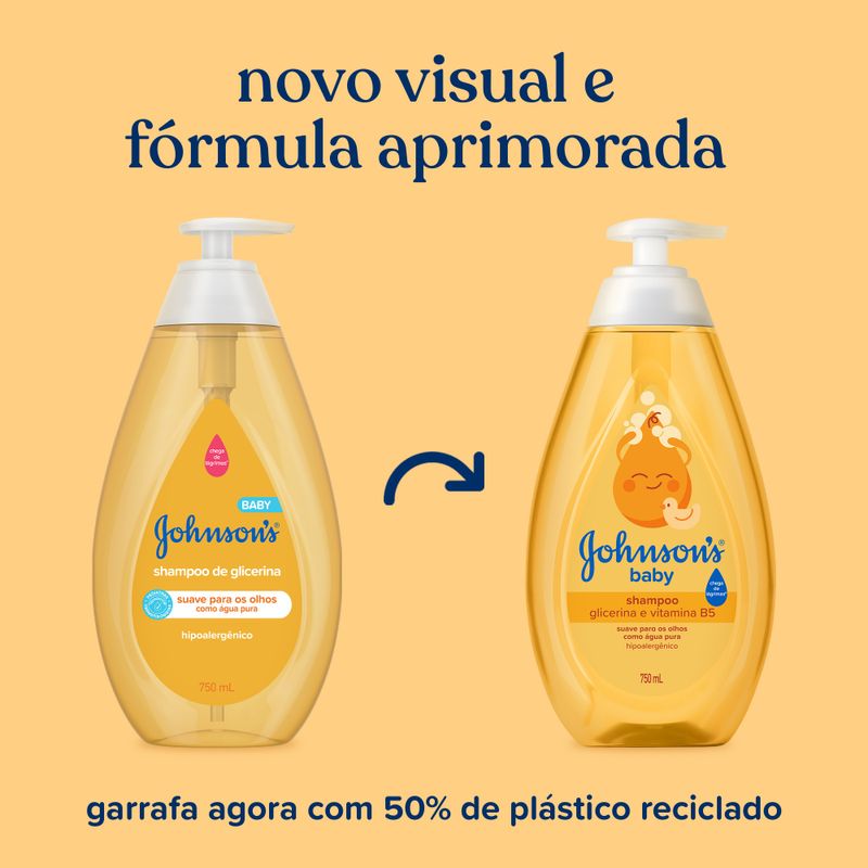 Shampoo Johnson's Baby Regular 750ml