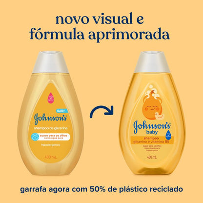 Shampoo Johnson's Baby Glicerina 400ml