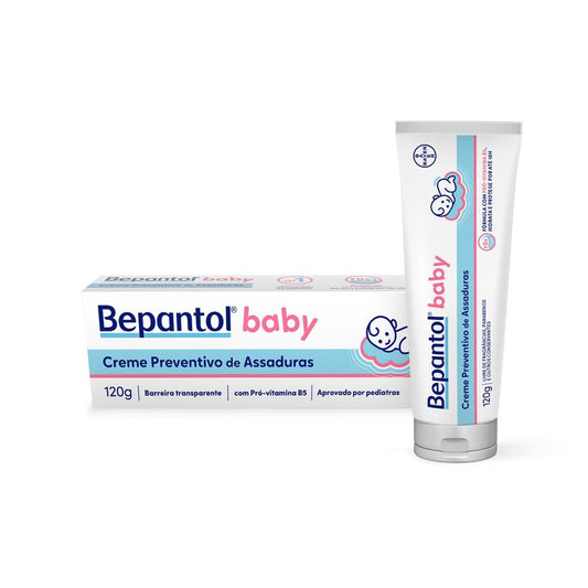 Creme Preventivo de Assaduras Para Bebês Bepantol Baby 120g