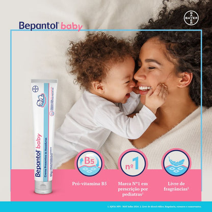 Creme Preventivo de Assaduras Para Bebês Bepantol Baby 60g