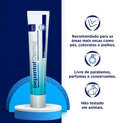 Bepantol Derma Creme Hidratante Multirrestaurador Pele Extrasseca 40g