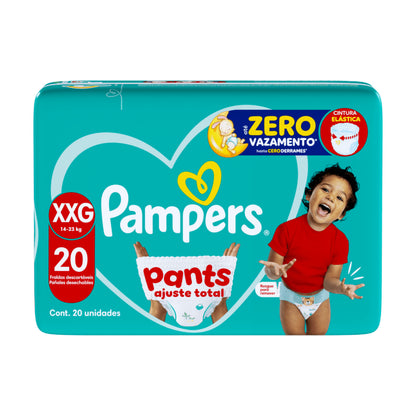 Fralda Pampers Pants Ajuste Total XXG 20 Unidades
