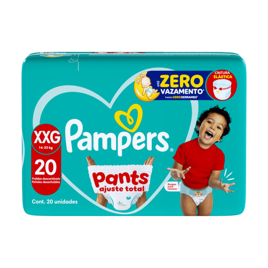 Fralda Pampers Pants Ajuste Total XXG 20 Unidades