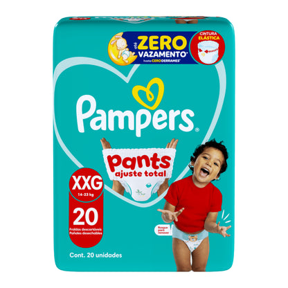 Fralda Pampers Pants Ajuste Total XXG 20 Unidades