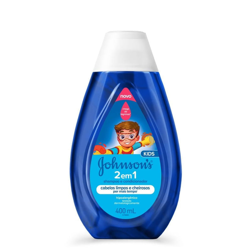 Shampoo e Condicionador Johnson's Kids 2 em 1 400ml