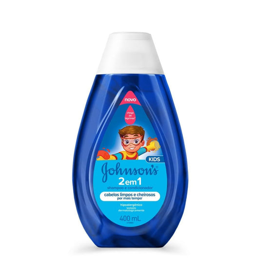 Shampoo e Condicionador Johnson's Kids 2 em 1 400ml