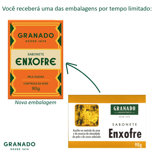 Sabonete em Barra Granado Enxofre 90g