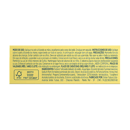 Sabonete em Barra Johnson's Baby Glicerinado Camomila 80g