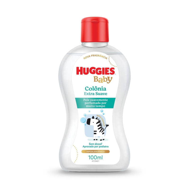 Colônia Huggies Extra Suave 100ml