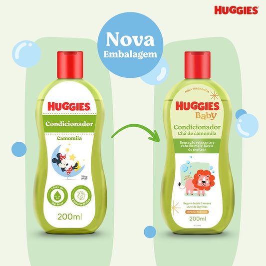 Condicionador Huggies Chá de Camomila Hora de Sonhar 200ml