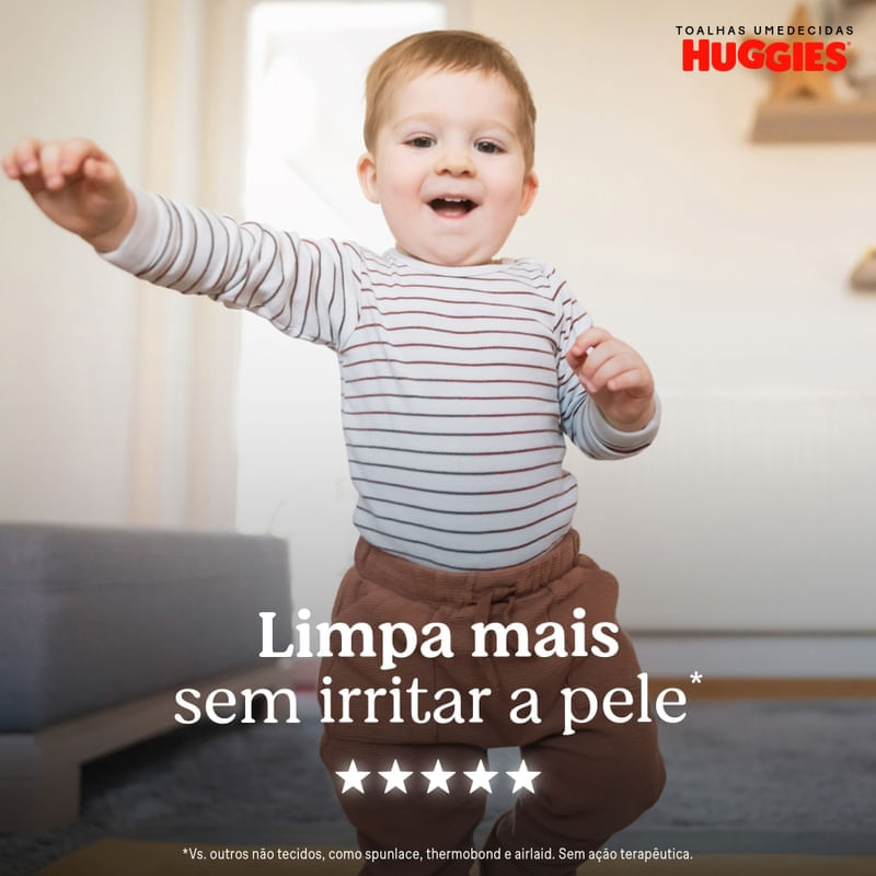 Lenços Umedecidos Huggies Higiene Superior 192 Unidades