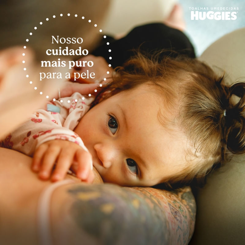 Lenços Umedecidos Huggies Recém-Nascido Sem Fragrância 48 Unidades