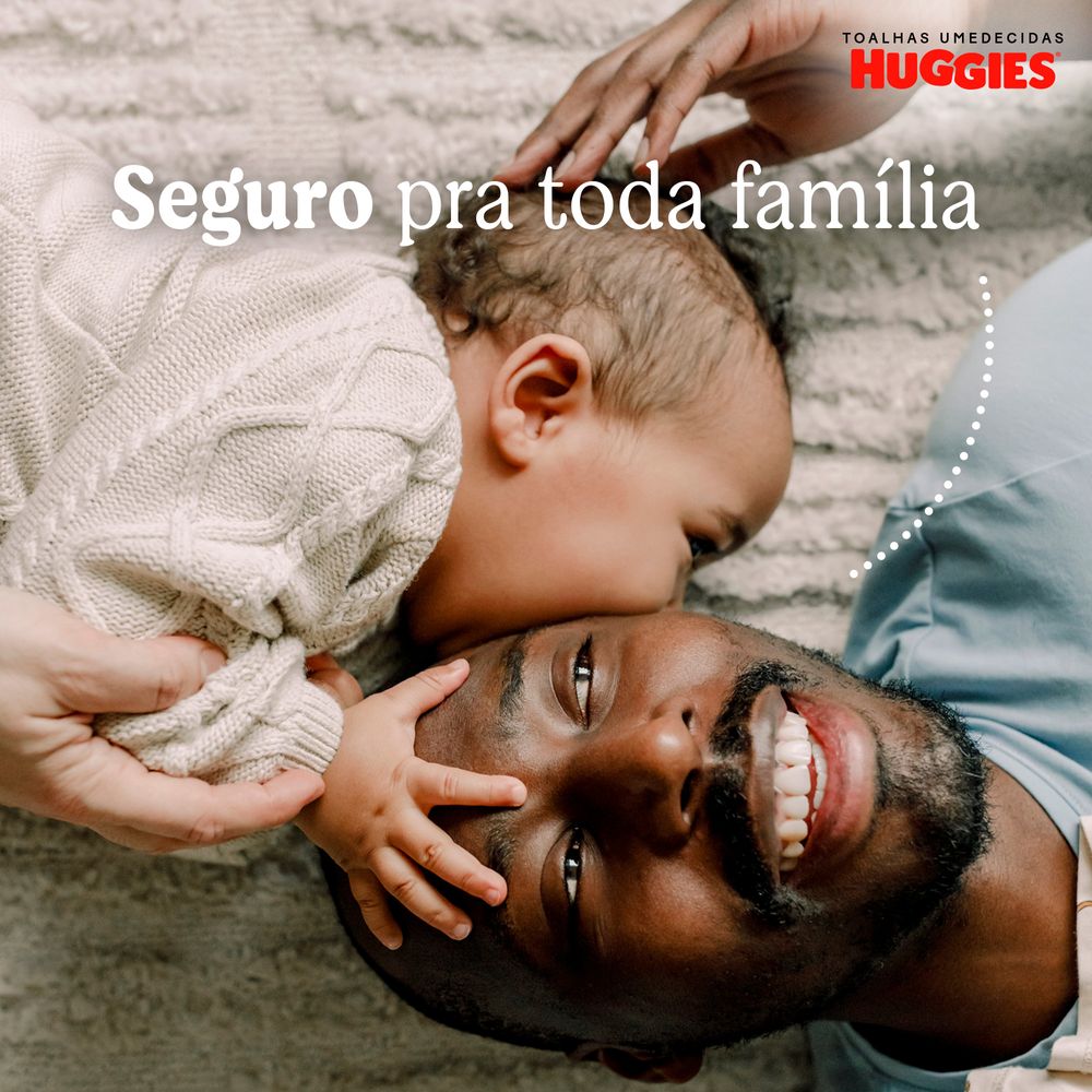 Lenços Umedecidos Huggies Rosto e Corpo 192 Unidades