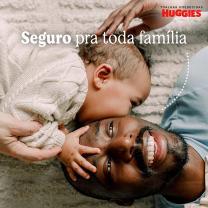 Lenços Umedecidos Huggies Rosto e Corpo 192 Unidades