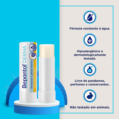 Protetor Labial Diário Bepantol Derma FPS50 4,5g