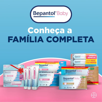 Kit Lenços Umedecidos Para Bebês Bepantol Baby 192 Unidades