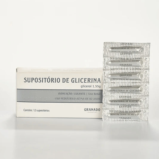 Supositório de Glicerina Pediátrico Granado 12 Unidades