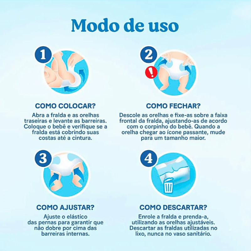 Fralda Huggies Rápida Absorção XG 28 Unidades