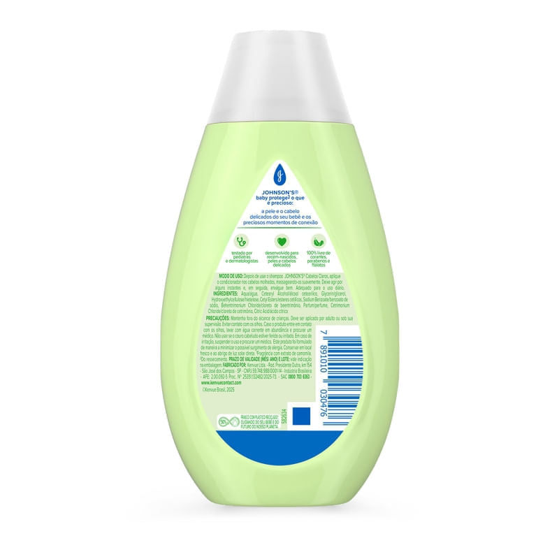 Condicionador Johnson's Baby Cabelos Claros 200ml
