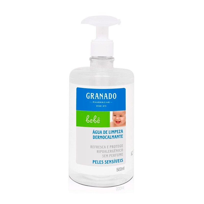 Água de Limpeza Dermocalmante Granado Peles Sensíveis 500ml