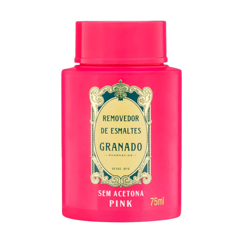 Removedor de Esmalte Granado Pink 75ml