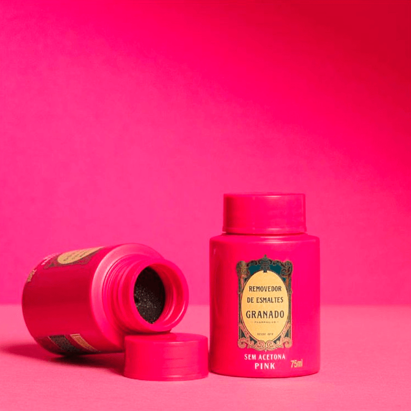 Removedor de Esmalte Granado Pink 75ml