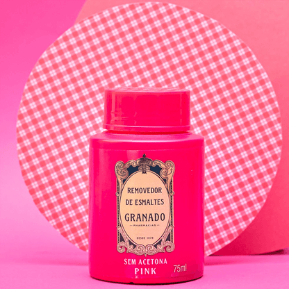 Removedor de Esmalte Granado Pink 75ml