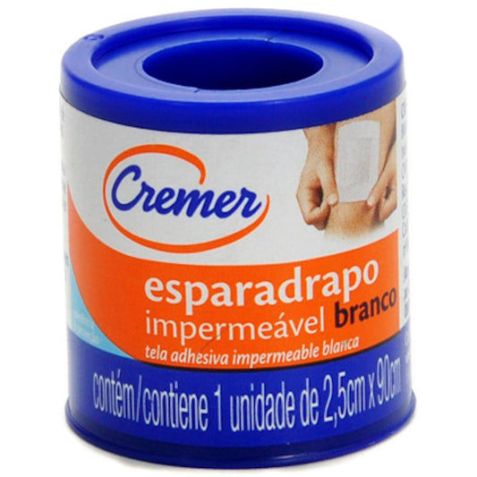 Esparadrapo Impermeável Cremer 2,5cm x 90cm 1 Unidade
