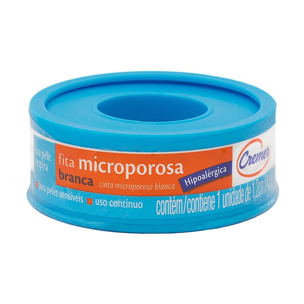 Fita Microporosa Cremer Branca 1,2cm x 45m