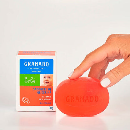 Sabonete em Barra de Glicerina Granado Bebê Calêndula 90g