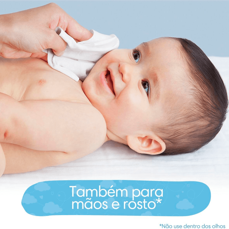 Lenços Umedecidos Pampers Cheirinho de Bebê 192 Unidades