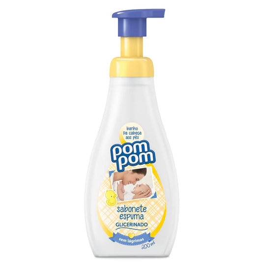 Sabonete Espuma Pompom Glicerinado 200ml