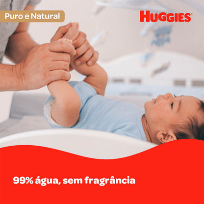 Toalhas Umedecidas Huggies Recém Nascido 192 Unidades