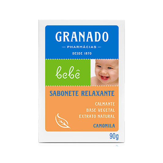 Sabonete de Glicerina em Barra Granado Bebê Camomila 90g