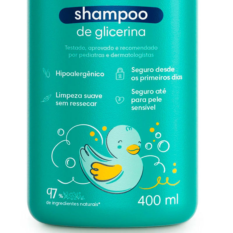 Sabonete Líquido de Glicerina Pampers 400ml