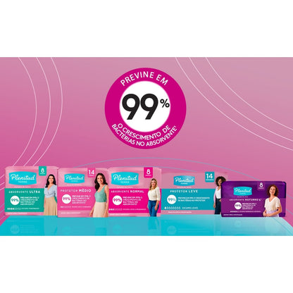 Absorvente Normal Plenitud Femme C/Abas 8 Unidades